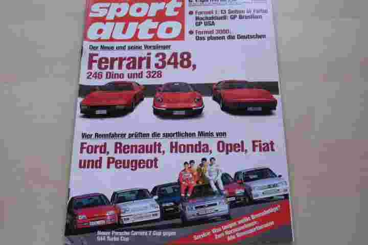 Deckblatt Sport Auto (04/1990)